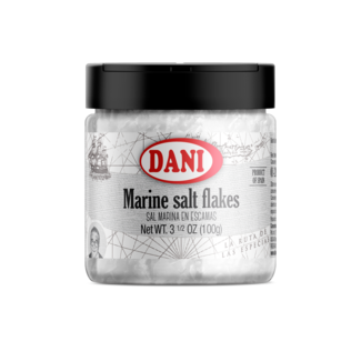 FDA label Sea salt flakes 100g / FDA