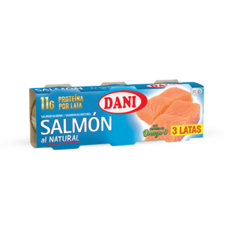 Pink salmon chunks in brine PACK3