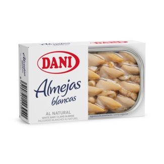 Amêijoas brancas ao natural 111g