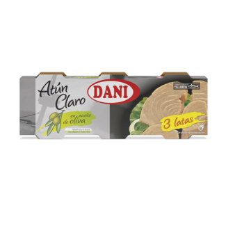 Atún claro en aceite de oliva 3x80g