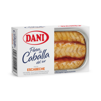 Main view Mackerel fillets in spanish sauce 115g